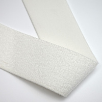 Cintura Jacquard de poliéster de nailon blanco puro de alta calidad para pantalones Boxer Elastic Designer