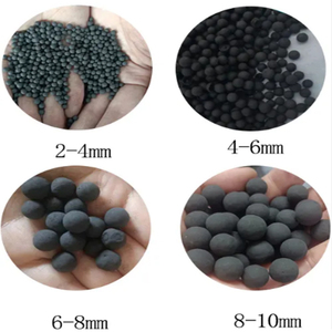 Sferische Actieve Kool <span class=keywords><strong>2</strong></span>-4Mm 4-6Mm 6-8Mm 8-10Mm 10-20Mm Actieve Kool Kralen/Pellet Voor Huis Douche Vogel Afstotend - Product Image 2