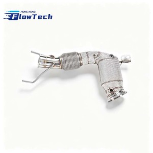 Tubo de escape (Downpipe) para MINI COOPER S F56 B48 2.0T, sistema de escape de alto flujo de acero inoxidable 304, pieza de carreras atornillable, Eur5, 200 celdas - Product Image 4