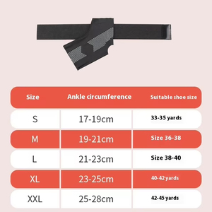 Juego de protector de tobillo antiesguince deportivo para hombre/mujer, vendaje para baloncesto y correr, soporte de tobillo de doble deporte - Product Image 6