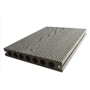 Luxury Vinyl Chinese Supplier Bathroom floor Composite Wood Decking Seamless Composite Decking Coextrusion No Gap Decking