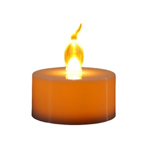 Offre Spéciale CR2032 LED bougie électronique petite lampe de thé mariage Confession <span class=keywords><strong>route</strong></span> Guide accessoires plastique blanc chaud - Product Image 5