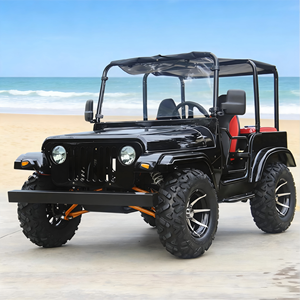 Mini Jeep à essence la plus vendue — Fabriqué en Chine — Noir 250cc 4 roues - Product Image 6