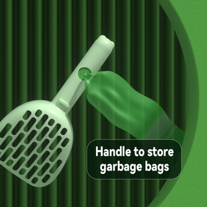 <span class=keywords><strong>พลั่ว</strong></span>ตักทรายแมวในห้องน้ำอเนกประสงค์,อุปกรณ์ทำความสะอาดอุจจาระสัตว์เลี้ยงแบบพกพาทำจากวัสดุ ABS - Product Image 4