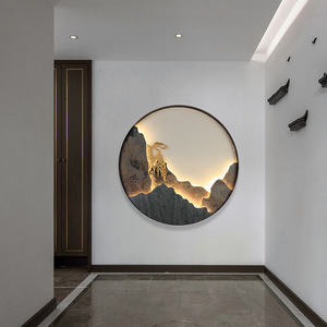 Lámpara de pared LED con diseño de pino, control táctil, E27, 25000 horas de duración, para decoración de sala de estar o casa de té - Product Image 3