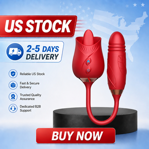 Vibratore Femminile con Funzione di Leccata, Giocattolo Sessuale Orale per Donne, 10 Modalità di Bacio, Dildo Vibrante, Giocattoli Sessuali Femminili, Disponibile in Magazzino USA - Product Image 1