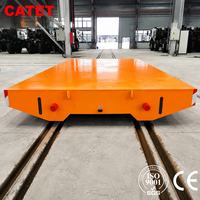 Carro de Transferencia Ferroviaria de 30 Toneladas con Riel de Bajo Voltaje, Vehículo Eléctrico para Transporte Continuo de Materiales en Plataformas