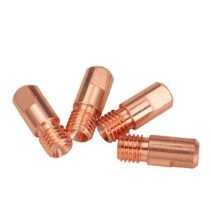 Embout de contact pour soudage à l'arc immergé Xiaoweida M142-38 en cuivre pur, buse filetée 4.0/5.0 pour machines de soudage à portique - Product Image 1