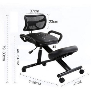 Thép Ergonomic Kneeling <span class=keywords><strong>Chair</strong></span> Đối Với Trang Chủ, Điều Chỉnh Chiều Cao Góc Ghế Văn Phòng Ghế Tư Thế Tốt Cho Văn Phòng - Product Image 4
