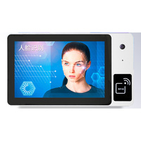 PC Panneau Tactile Mural Durci IPS LED 10,1" Tout-en-Un avec Caméra Intégrée, Lecteur de Cartes RFID NFC et Windows 10/11