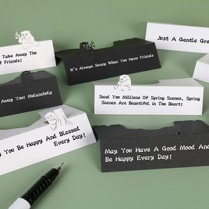 Bloc de notas de animales de papelería bonita, Panda, gato, conejo, dragón, nota adhesiva, regalo promocional, Bloc de notas para niños - Product Image 5