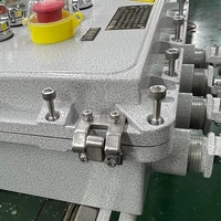 Boîtier de commande industriel antidéflagrant en alliage d'aluminium Ex Db IIB T6 GbEx Tb IIIC T80C IP66 WF2 AC220/380V 10A Série BXK