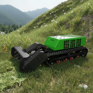 2520X1300X760MM Lithium Iron Phosphate <b>Battery</b> Remote Control Tracked Range Extended Electric Brush Mower for Steep Slope Work - Product Image 5