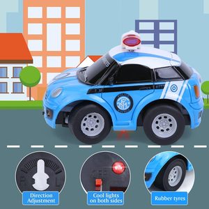 Dwi Dowellin <span class=keywords><strong>auto</strong></span> della polizia telecomandata da 2 3 4 anni, giocattolo di abilità motorie per <span class=keywords><strong>auto</strong></span> da 2.4 GHz con telecomando, (macchina della polizia) - Product Image 5