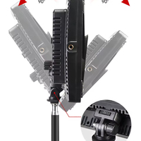 Lumière vidéo LED LED-U600 lumière de photographie professionnelle Dimmable 3200-5600K pour Studio Live Stream maquillage Photo photographie en direct