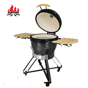 KIMSTONE 24 Inch Ceramic Premium Home Kitchen Barbecue Manufactured Charcoal Grills - Product Image 2