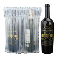 Sac à colonne d'air en forme de Q YISHI, film gonflable en PE à bulles d'air, emballage antichoc pour bouteille de vin