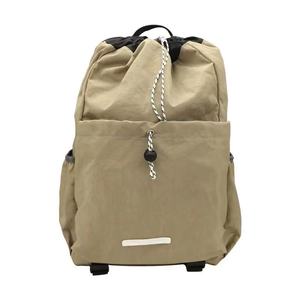 Custom Lightweight Tennis <b>Backpack</b> Large Capacity Waterproof Polyester <b>Drawstring</b> for Travel Mountain Cycling Letter Carrying - Product Image 1