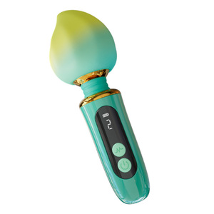 Mini Rechargeable Av Wand Digital Display <b>Vibrator</b> For Women G Spot Stimulation Non Latex Material Wireless Control - Product Image 5