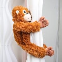 Peluche Gorille Singe Brodé Super Doux Rembourré Coton PP Anti-Stress Unisexe 31-50cm