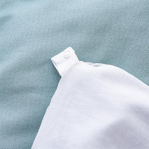 Ensemble de housse de couette Duoximeimiankang en coton pur, motif floral, 133x72, impression réactive, usage domestique, taille double 203x229cm - Product Image 4