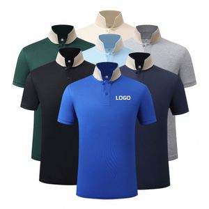 Chemises polo personnalisées pour hommes, fabricants de vêtements en gros, broderies imprimées, vêtements de sport décontractés, chemises polo en polyester personnalisées bon marché - Product Image 1