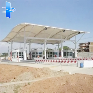 Auvent en membrane en acier moderne personnalisé avec revêtement PVDF/PVC/PTFE pour stations de péage, centres sportifs, <span class=keywords><strong>parcs</strong></span> - Product Image 5
