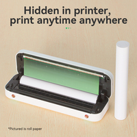 Rouleau de papier pliable à séchage rapide, parfait pour les photos, les reçus, les mémos, les pages Web, papier thermique A4, imprimante thermique mobile PeriPage, stock