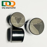 Coupe-PDC à triple rainure/plat, diamant poli, carbure, pour forage pétrolier et gazier, OEM ODM, super haute résistance à l'usure, haute résistance aux chocs