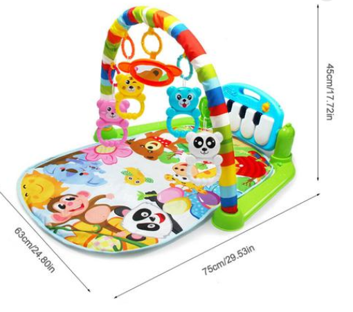 Детский Интеллектуальный игровой коврик для пианино, игрушки для прямой поставки