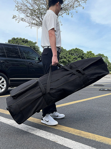 Sac de golf à roulettes pliable et imperméable en polyester pour hommes, grande capacité, rembourré, avec logo personnalisé, idéal pour le voyage, vente en gros - Product Image 4
