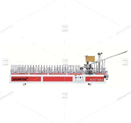 ベニヤMDF用自動PVCフォイルPurプロファイルホットメルト包装ラミネート機