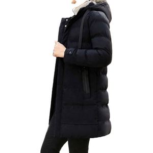 Chaqueta de Invierno para Hombre, con Capucha y Cuello Alto, Personalizable con Logotipo, Acolchada, de Algodón, Larga, al por Mayor - Product Image 4