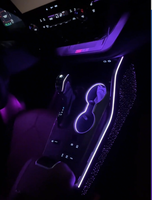 ICarsin Éclairage d'ambiance intérieur LED amélioré pour Toyota Highlander/Kluger XU70 2021-2024 Pièces de décoration et accessoires