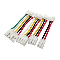 Cáp lắp ráp tùy chỉnh đầu nối cái chuyên nghiệp 2.54mm 2/3/4/5/6 chân SH JST ZH PH XH