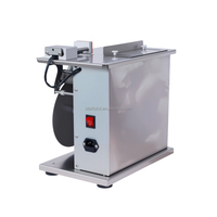 Machine d'étiquetage semi-automatique à angle droit pour étiquettes transparentes rondes, anti-contrefaçon, prix usine