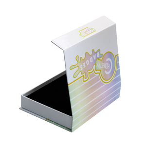 Custom White Magnetic Rigid <b>Boxes</b> for Perfume <b>Bottles</b> Luxury Cosmetic Gift Packaging with Embossing Matt Lamination Recyclable - Product Image 3