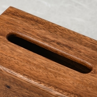 Porte-mouchoirs en bois de noyer moderne, support pour la maison et le salon, boîte de rangement pour papier de qualité supérieure, porte-serviettes en bois pour table à manger