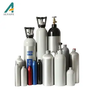 Alsafe Manufacturers High-Pressure Seamless Aluminium Carbon Dioxide Cylinder Industrial Gas Cylinders Bottle