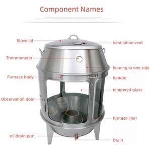 Four à gaz au charbon de bois pour canard et poulet tandoori, fabrication <span class=keywords><strong>professionnelle</strong></span> chinoise, au meilleur <span class=keywords><strong>prix</strong></span> - Product Image 5