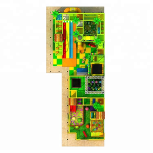 Equipo de Juegos Interior de Plástico de Estilo Moderno y Fabricación Profesional para Parques de Atracciones y Uso Escolar, Set de Escalada de Gran Capacidad - Product Image 4