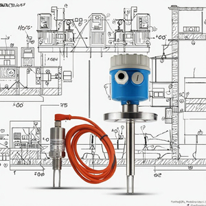 Shuo Hao BQT300 yüksek sıcaklık <span class=keywords><strong>Metal</strong></span> Tuning çatal seviye sensörü 45mm 100 kompakt Limit titreşim anahtarı seviye göstergesi - Product Image 3