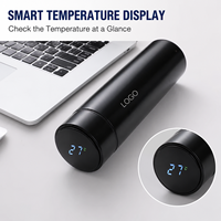Coffret Cadeau d'Affaires avec Gobelet Intelligent à Affichage de Température, Carnet en Cuir PU, Stylo, Logo Personnalisé, Boîte Cadeau Promotionnelle d'Entreprise