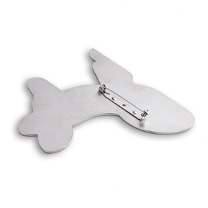 Office School Graduation Gift Deer Design Soft Enamel Orange Color Pin Badge - Product Image 5