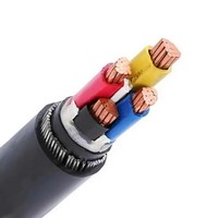 Cable Monopolar de Cobre Puro TTU con Aislamiento de PVC de 500mcm 250mcm 4/0 3/0 2/0 1/0 AWG 600V