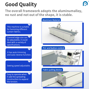 Proje siparişleri için 2022 çok fonksiyonlu perde kumaşı Hemming makinesi perde yapma makineleri - Product Image 4