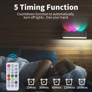 Nueva Lámpara de Pared Magnética de Doble Cara Luminosa, Lámpara Nocturna LED, Carga Inalámbrica, Interruptor Táctil, Lámpara de Pared Interior para Dormitorio - Product Image 5