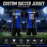 Camiseta de Fútbol Personalizada con Nombre de Equipo, Sublimación Completa, Ropa Deportiva de Secado Rápido