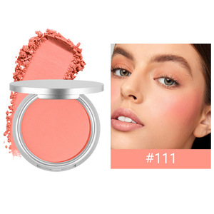 Blush in Polvere Vegano in 8 Colori, Pigmento Modulabile, <span class=keywords><strong>Morbido</strong></span> e Sfumabile, Finitura Opaca Naturale, Lunga Durata, Cosmetico per il Viso - Product Image 4