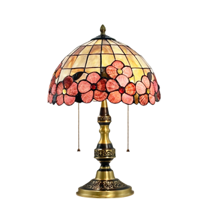 Tiffany Style Table Lamp E26 LED Warm <b>Light</b> Bedroom Bedside Lamp - Product Image 5